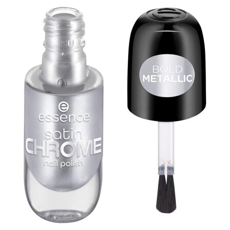 Lac pentru unghii, 04 SteelGPT Satin Chrome Nail Polish, 8 ml, Essence 623233