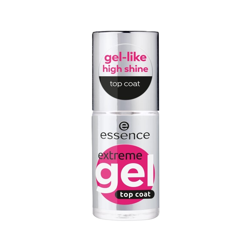 Top coat pentru unghii 01 Gloss to Go Extreme Gel Top Coat, 8 ml, Essence