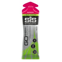 Gel energizant cu electroliti cu aroma de zmeura Sis Go Energy, 60 ml, Science In Sport
