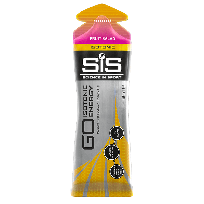 Gel energizant isotonic salata de fructe Sis GO Isotonic, 60 ml, Science In Sport