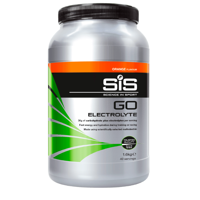 Baututra racoritoare cu aroma de portocale SIS Go Electrolyte, 1.6 kg, Science In Sport