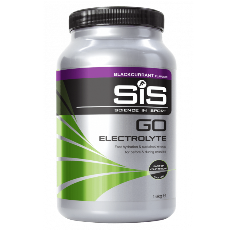 Baututra racoritoare cu aroma de coacaze SIS Go Electrolyte, 1.6 kg, Science In Sport