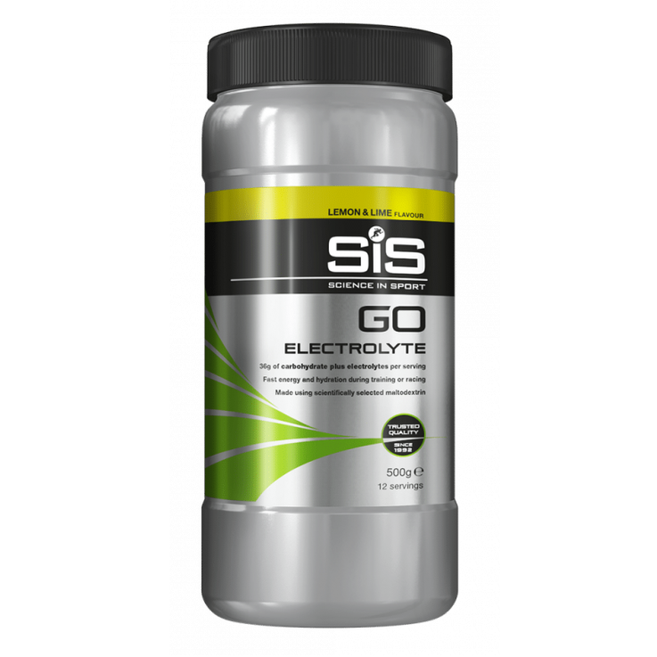 Baututra racoritoare cu aroma de lamaie si lime SIS Go Electrolyte, 500 g, Science In Sport