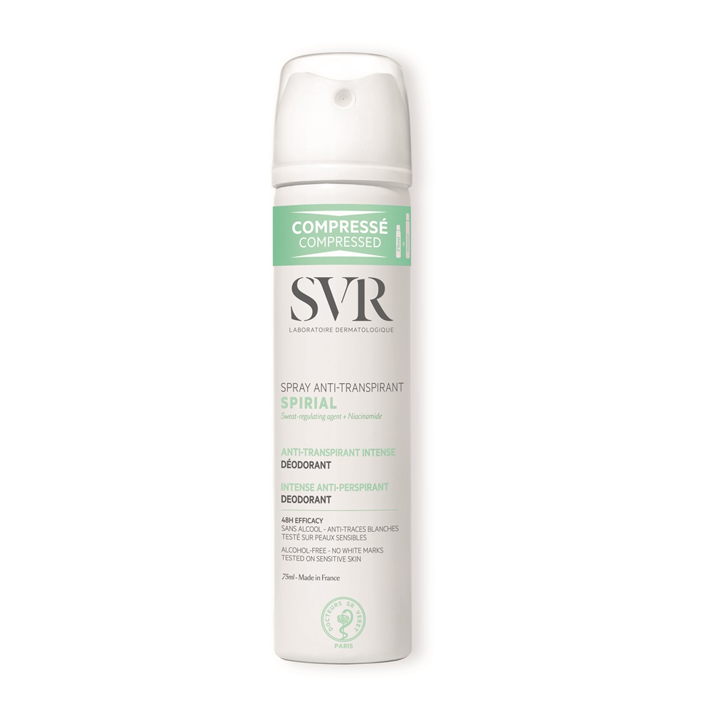 Spray antiperspirant Spirial, 75 ml, Svr