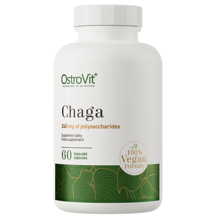 Extract de Chaga, 60 capsule vegetale, OstroVit