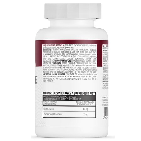 Luteina Forte Softgels, 60 capsule, OstroVit 622025
