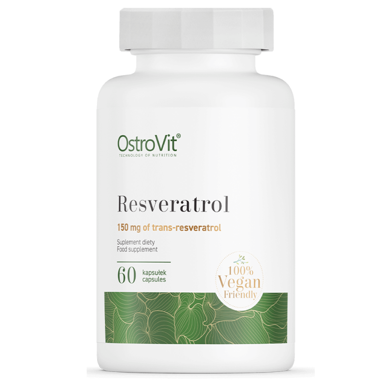 Resveratrol, 60 capsule vegetale, OstroVit