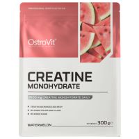 Creatina monohidrata cu aroma de pepene verde, 300 g, OstroVit