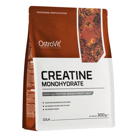 Creatina Monohidrata Cu Aroma De Cola, 300 g, OstroVit 658957