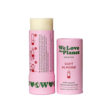 Deodorant stick Soft Almond, 40 g, We Love The Planet 659170