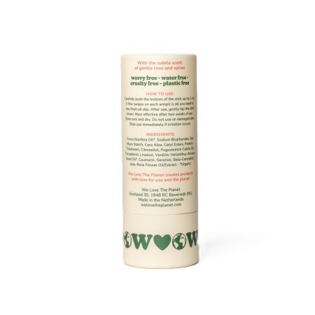 Deodorant stick Sweet Rose, 40 g, We Love The Planet 659156