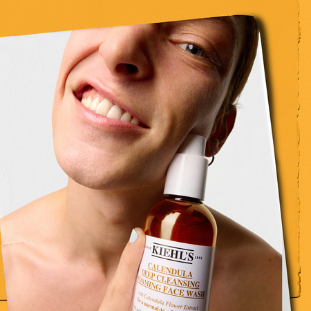 Gel de curatare cu Galbenele Deep Cleansing Foaming Face Wash Calendula, 75 ml, Kiehl's 714158