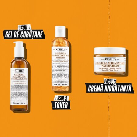 Gel de curatare cu Galbenele Deep Cleansing Foaming Face Wash Calendula, 75 ml, Kiehl's 714157