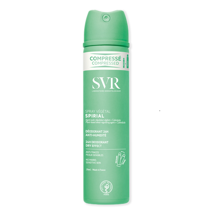 Spray vegetal antiperspirant Spirial, 75 ml, Svr