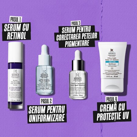 Serum antirid cu retinol Retinol Skin-Renewing Daily Micro-Dose Serum, 30 ml, Kiehl's 714307