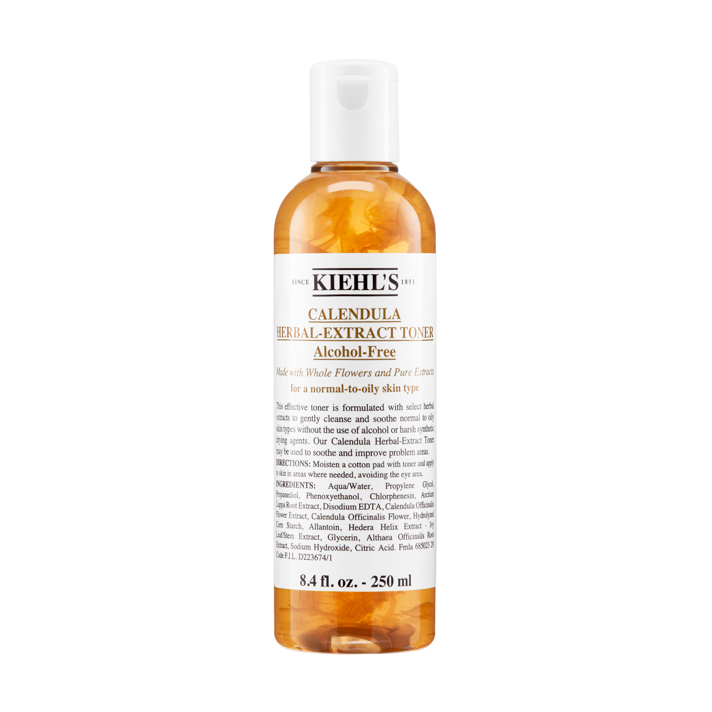 Lotiune tonica cu Galbenele, Herbal Extract Toner Calendula, 250 ml, Kiehl's