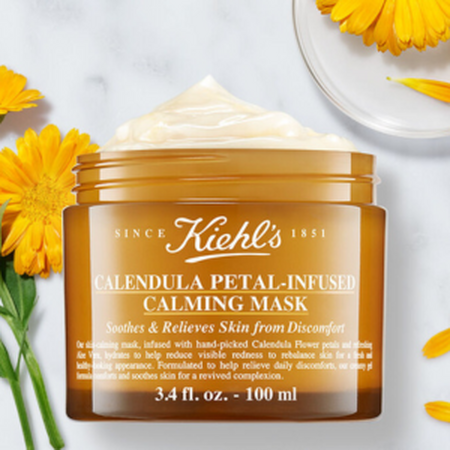 Masca calmanta cu Galbenele Petal-Infused Calming Calendula, 28 ml, Kiehl's 622240