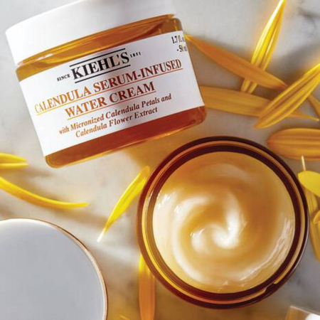 Crema infuzata cu serum de galbenele Serum-Infused Water Calendula, 28 ml, Kiehl's 622266