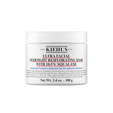 Masca intens hidratanta pentru seara cu 10.5% Squalane Ultra Facial Masque, 100 ml, Kiehl's 622276
