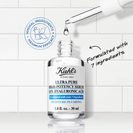 Serum concentrat cu 1.5% Acid Hialuronic High Potency Ultra Pure, 30 ml, Kiehl's 622307