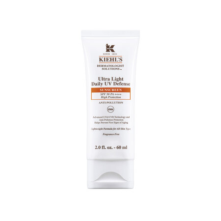 Crema de fata cu factor de protectie solara SPF 50, PA++++ Ultra Light Daily UV Defense, 60 ml, Kiehl's 622325