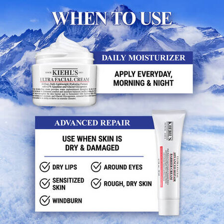Crema pentru repararea barierei de protectie Ultra Facial Advanced Repair Barrier Cream, 50 ml, Kiehl's 622339