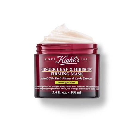 Masca de noapte antirid Ginger Leaf & Hibiscus Firming, 100 ml, Kiehl's 622389