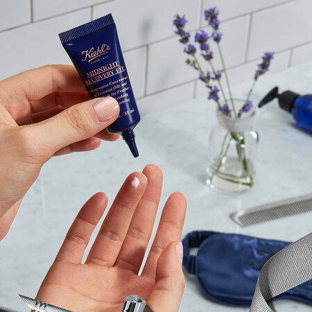 Crema de noapte pentru zona ochilor Midnight Recovery, 15 ml, Kiehl's 622485