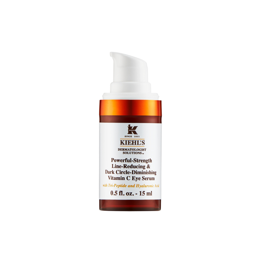 Serum de ochi cu Vitamina C Powerful Strength Line Reducing Eye Serum, 15 ml, Kiehl's