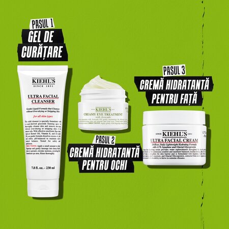 Crema intens hidratanta pentru zona ochilor Creamy Eye Treatment Avocado, 28 ml, Kiehl's 714179