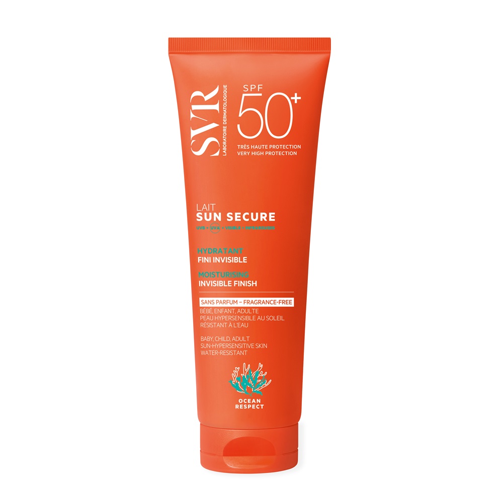 Lapte hidratant SPF 50+ Sun Secure, 250 ml, SVR