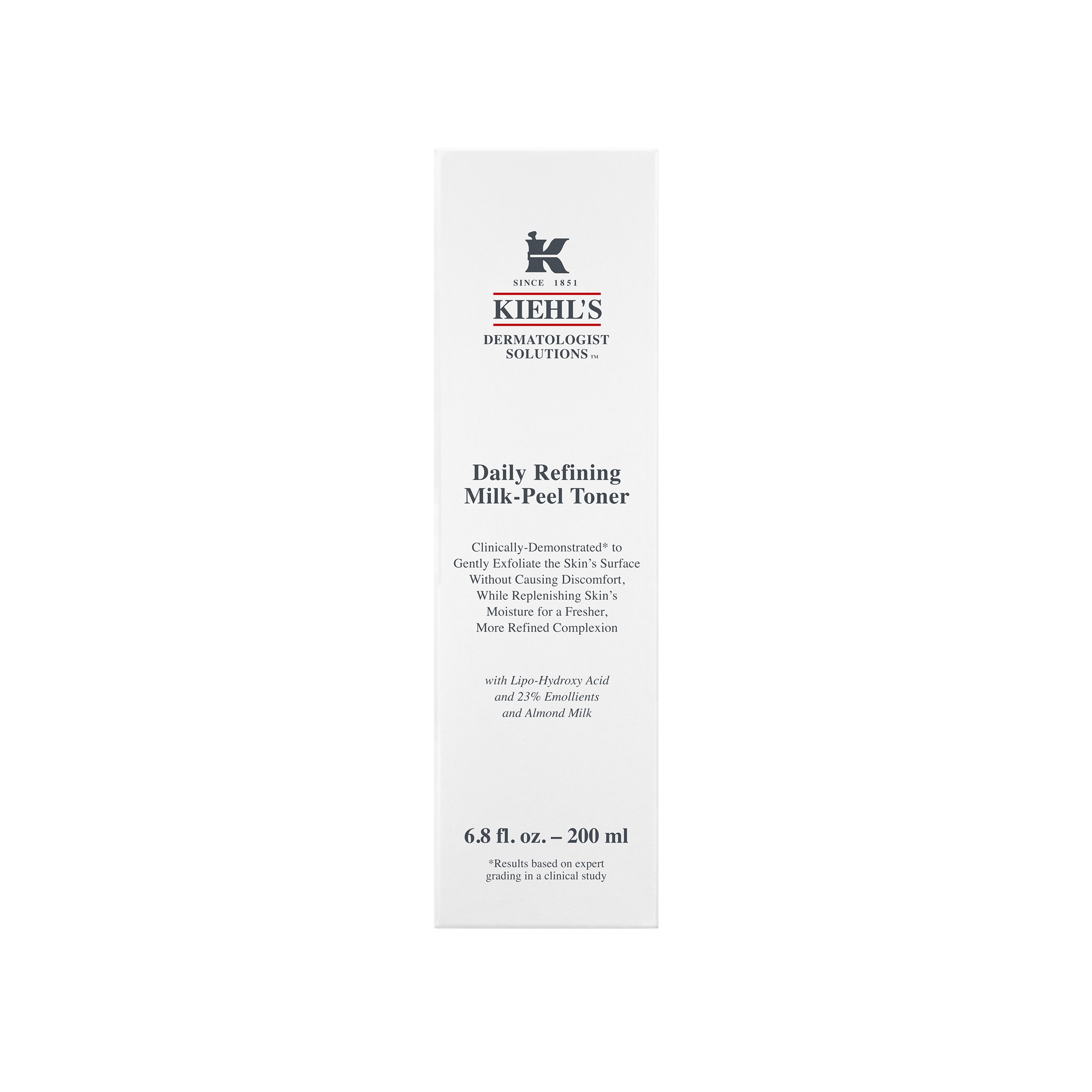 Lotiune tonica pentru hidratare si exfoliere zilnica Daily Refining Milk-Peel, 200 ml, Kiehl's