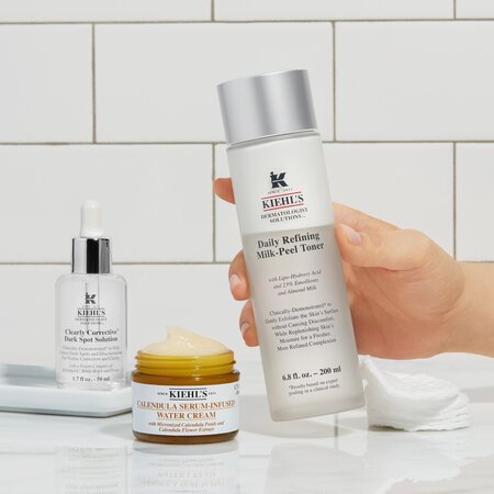 Lotiune tonica pentru hidratare si exfoliere zilnica Daily Refining Milk-Peel, 200 ml, Kiehl's 622643