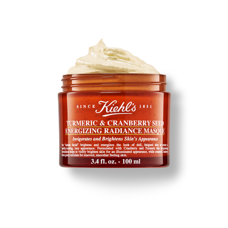 Masca de fata pentru luminozitate Turmeric & Cranberry Seed Energizing Radiance, 100 ml, Kiehl's 622648