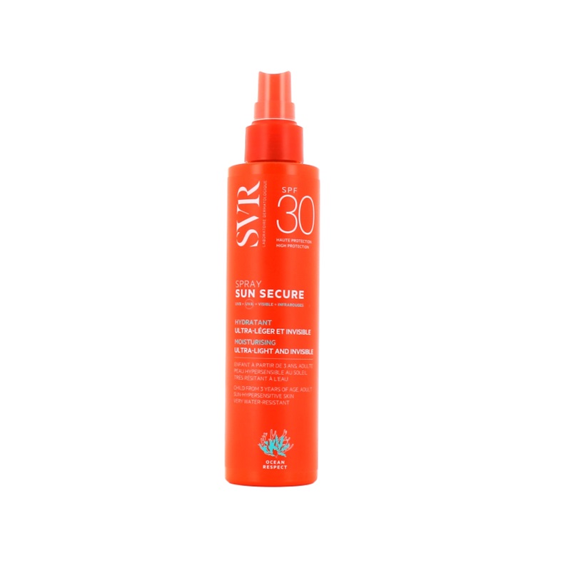 Spray Lapte SPF 30 Sun Secure, 200 ml, SVR