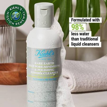 Pudra pentru curatare si minimizarea porilor, Deep Pore Minimizing and Polishing Rare Earth, 100 g, Kiehl's 622698