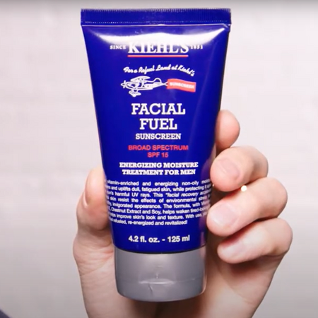 Crema energizanta de zi pentru barbati cu SPF19 Facial Fuel Treatment for Men, 125 ml, Kiehl's 622712