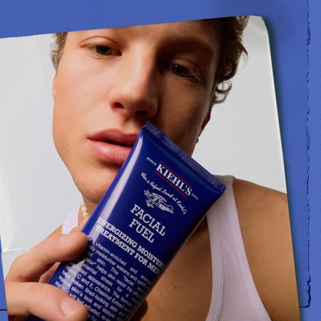 Crema energizanta pentru barbati Facial Fuel Treatment for Men, 75 ml, Kiehl's 714220