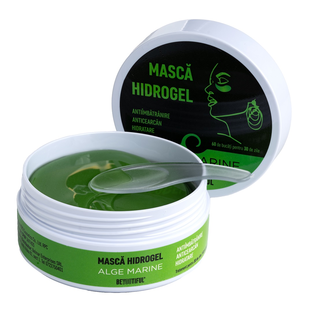 Masca hydrogel cu alge marine, 60 bucati, Beyoutiful