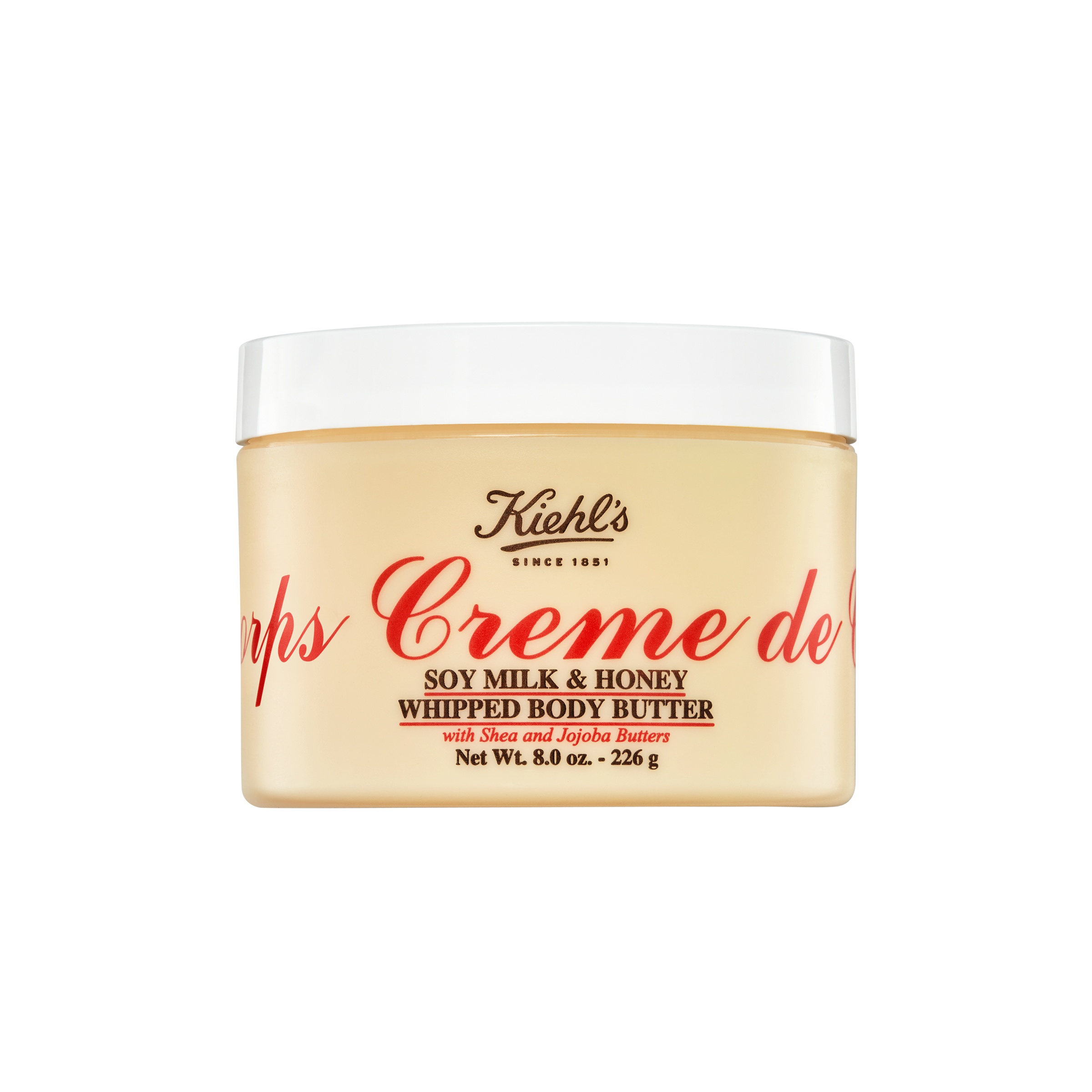 Unt de corp hidratant Soy Milk & Honey Whipped Creme de Corps, 226 g, Kiehl's