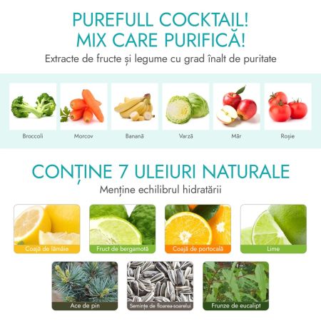 Servetele de curatare a tenului Stress Relieving, 15 bucati, Ariul  644689