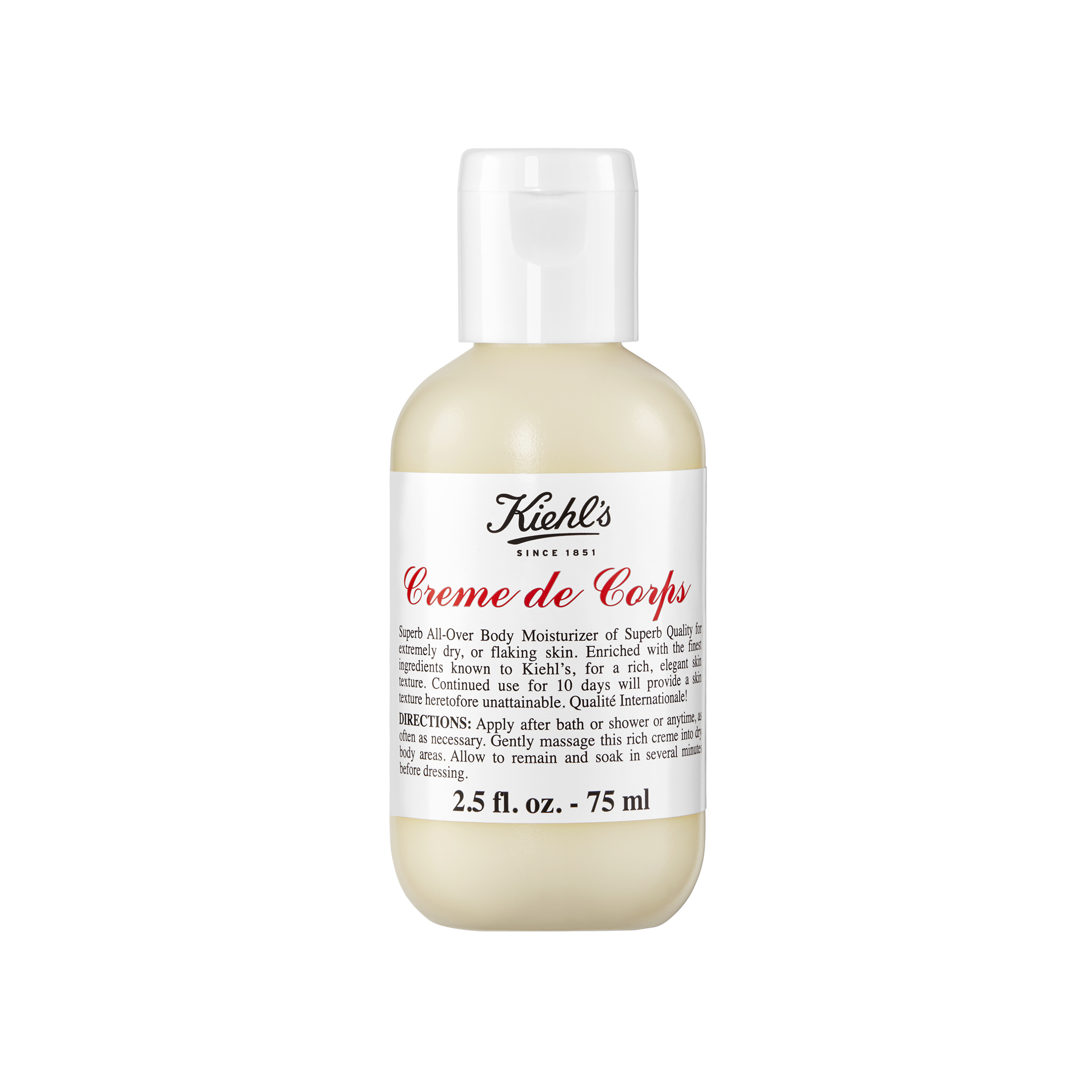 Crema pentru piele uscata Creme de Corps, 75 ml, Kiehl's