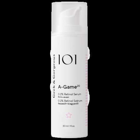 Ser de fata cu 0.2% retinal A-Game 20, 30 ml, Geek & Gorgeous