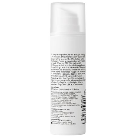 Ser de fata cu 0.2% retinal A-Game 20, 30 ml, Geek & Gorgeous 718699