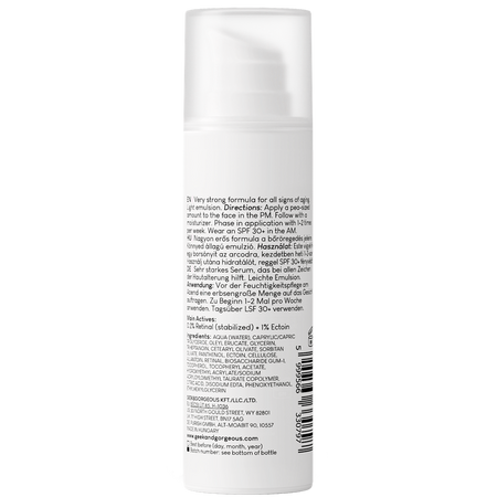 Ser de fata cu 0.2% retinal A-Game 20, 30 ml, Geek & Gorgeous 718699