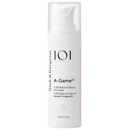 Ser de fata cu 0.2% retinal A-Game 20, 30 ml, Geek & Gorgeous