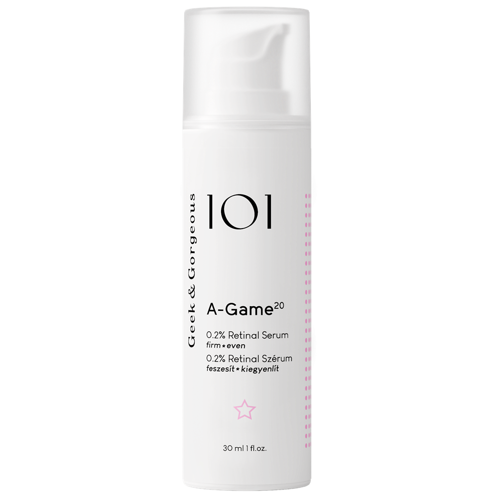 Ser de fata cu 0.2% retinal A-Game 20, 30 ml, Geek & Gorgeous