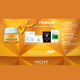 Pachet crema antirid de zi cu efect de redensificare si reumplere Neovadiol, 50 ml, Vichy 624107