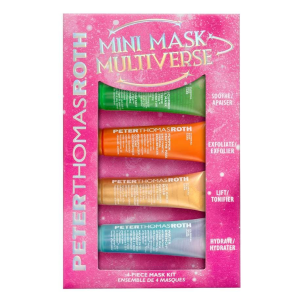 Set 4 mini masti de fata Mini Mask Multiverse, 4 x 14 ml, Peter Thomas Roth