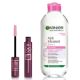 Pachet Apa micelara 3 in 1 pentru ten sensibil Skin Naturals, 400 ml, Garnier + Mascara Nuanta Burgundy Haze Lash Sensational Sky High, 7.2 ml, Maybelline 673667